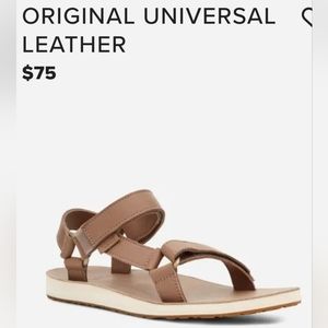 Teva Original Universal leather sandals size 9